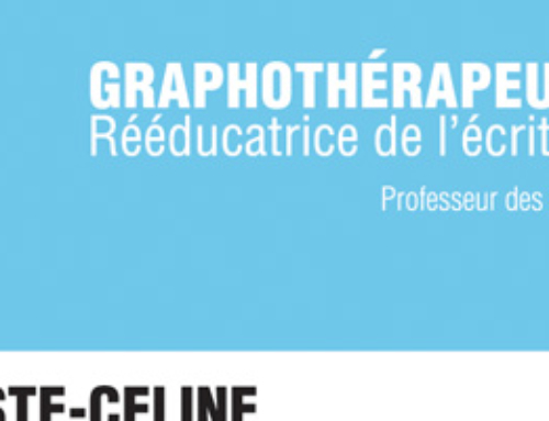 Graphothérapeute, rééducation de l’écriture