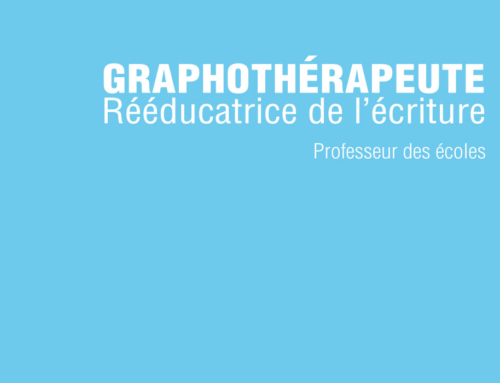 Graphothérapeute, rééducation de l’écriture