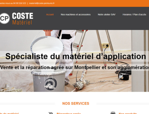 Site Coste Matériel : vente et la réparation agrée sur Montpellier et son agglomération